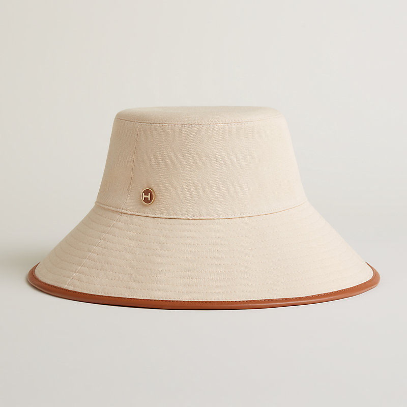 正規店買付【HERMES】ラムスキンのパイピング Soko Codeハット ビーチのお供に ラムスキンのパイピング Hermes Soko Codeハット